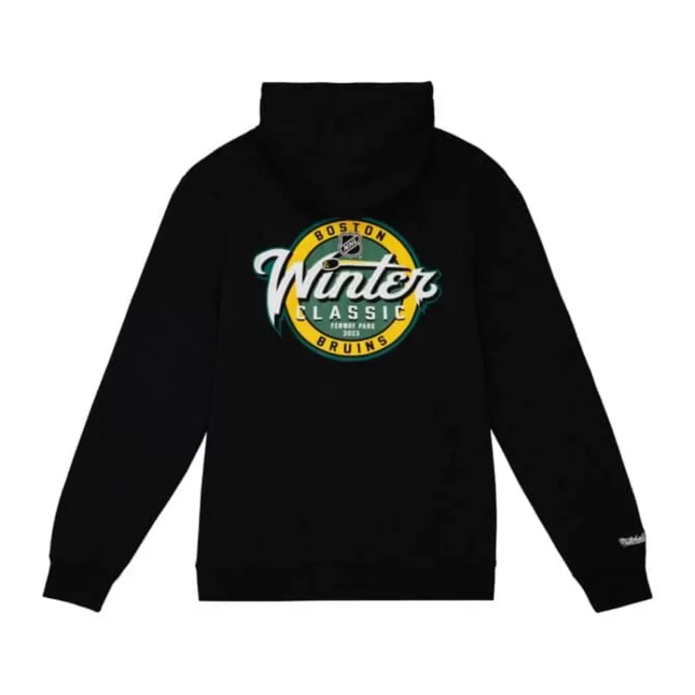 Apparel Mitchell & Ness Hoodies & Sweatshirts-Winter Classic Lockup Hoodie Boston Bruins