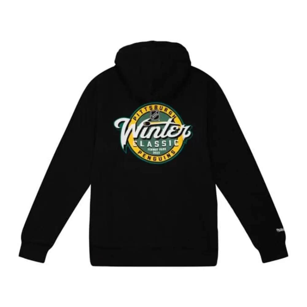 Apparel Mitchell & Ness Hoodies & Sweatshirts-Winter Classic Lockup Hoodie Pittsburgh Penguins