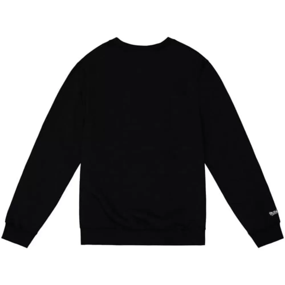Apparel Mitchell & Ness T-Shirts & Tops-Winter Classic Logo Fade Crew Pittsburgh Penguins