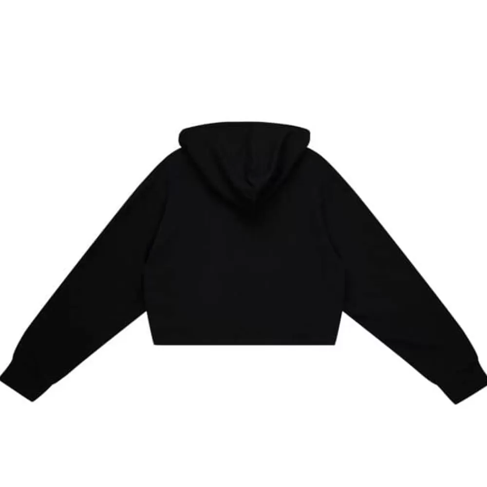 Apparel Mitchell & Ness Hoodies & Sweatshirts-Womens Big Face 4.0 Crop Hoodie New York Knicks