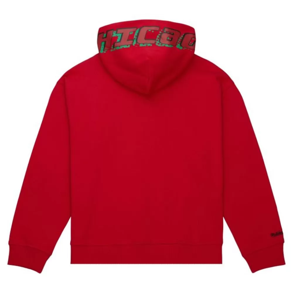 Apparel Mitchell & Ness Hoodies & Sweatshirts-Women'S Big Face 7.0 Hoodie Chicago Blackhawks