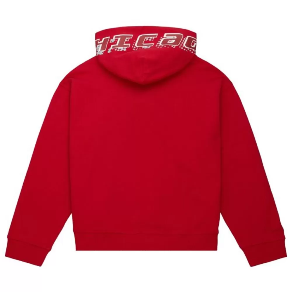 Apparel Mitchell & Ness Hoodies & Sweatshirts-Women'S Big Face 7.0 Hoodie Chicago Bulls