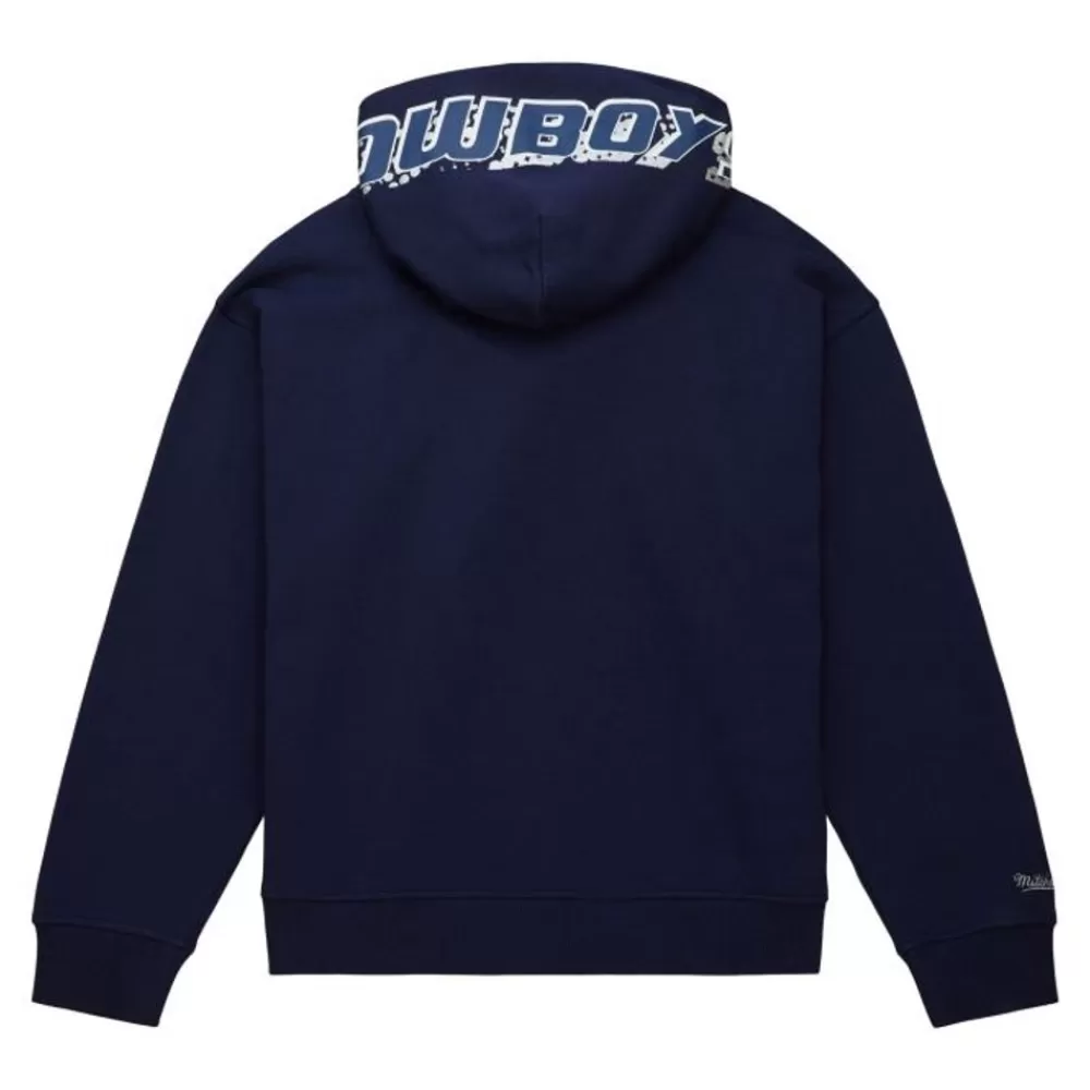 Apparel Mitchell & Ness Hoodies & Sweatshirts-Women'S Big Face 7.0 Hoodie Dallas Cowboys