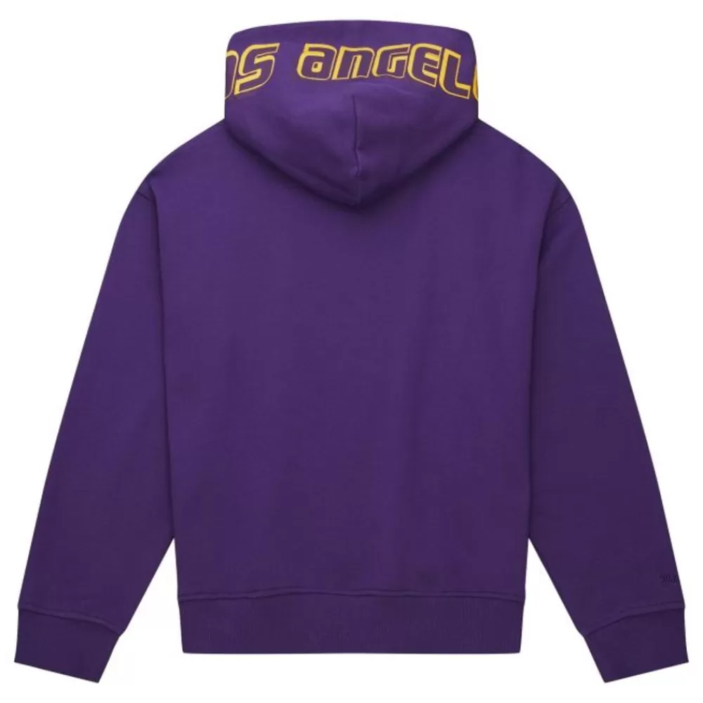 Apparel Mitchell & Ness Hoodies & Sweatshirts-Women'S Big Face 7.0 Hoodie Los Angeles Lakers