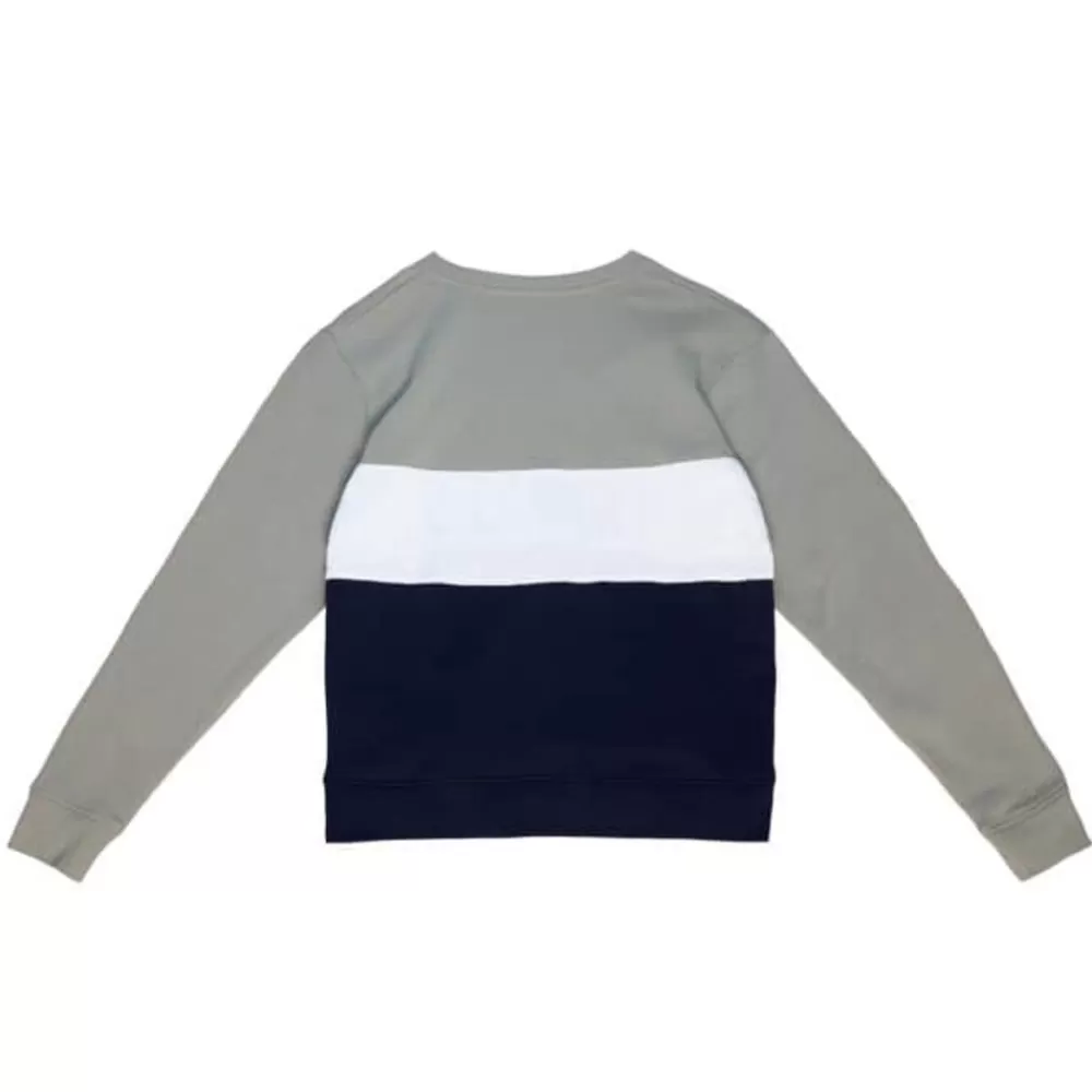 Apparel Mitchell & Ness Hoodies & Sweatshirts-Women'S Color Block Crew 2.0 New York Yankees
