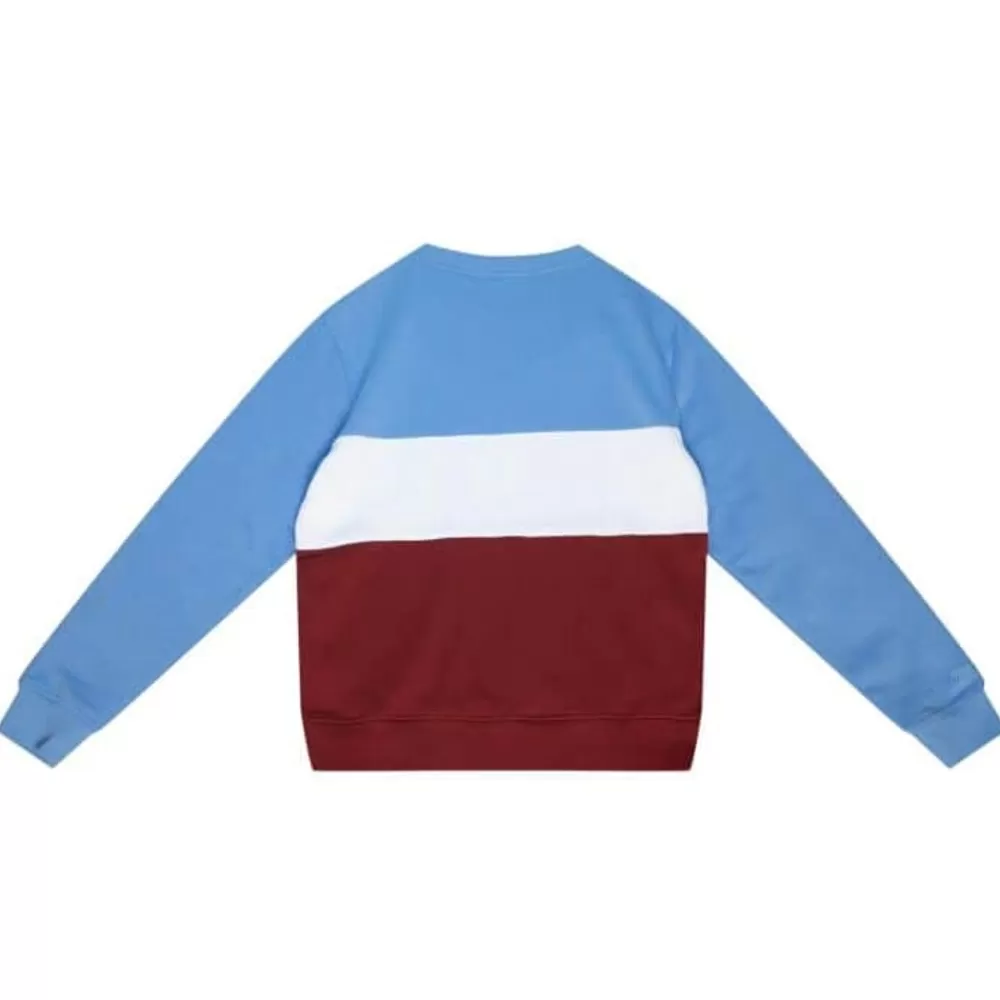 Apparel Mitchell & Ness Hoodies & Sweatshirts-Women'S Color Block Crew 2.0 Philadelphia Phillies