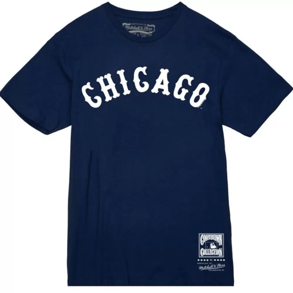 Apparel Mitchell & Ness T-Shirts & Tops-Wordmark 2 Tee Chicago White Sox